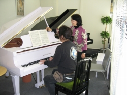 piano lesson