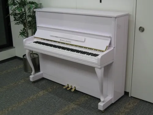 WISTARIA upright piano RU20 white